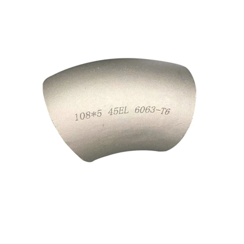 45 degree aluminum bends Industrial-grade alloy Aluminum curves elbow