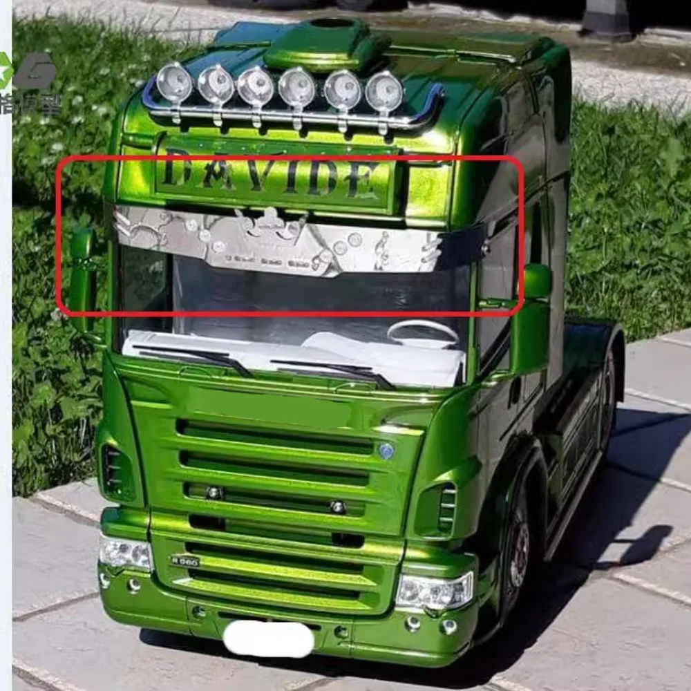 Autocollants Poignées De Porte Pour TAMIYA 1/14 Scania 620/470 - Gauche/droite, Argenté