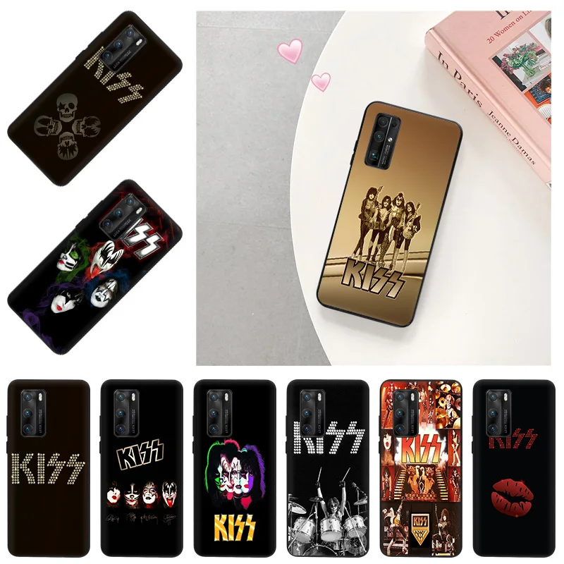 Soft Silicone Case For Google Pixel 6 Pro 5A 4A 3 4 5 Xl Kiss Band Matte Phone Cover For Huawei Mate 40 20 10 Lite P Smart-Z