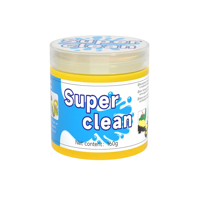 Dust Clean Clay Dust Keyboard Cleaner Slime Toys Cleaning Gel Car Gel Mud Putty Kit USB 160G for Laptop Cleanser Glue