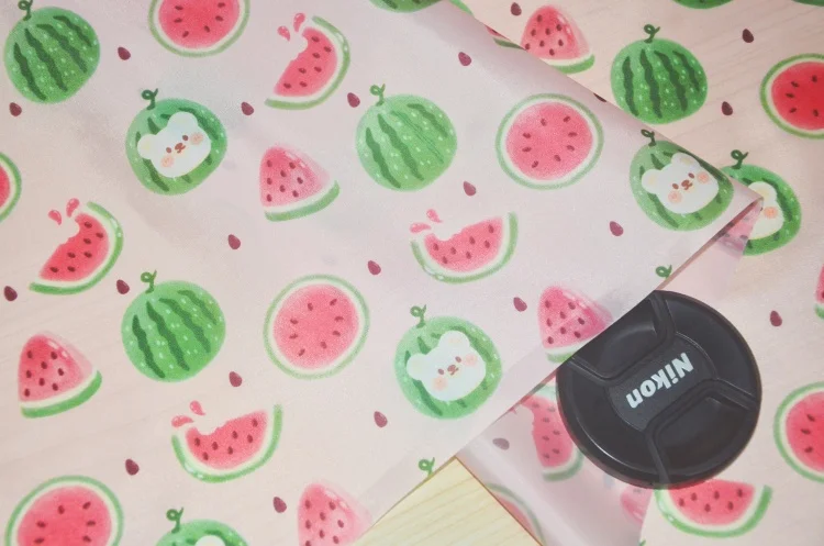 Leichter, bedruckter, wasserdichter Stoff, 190T Polyester-Taft, PU-Beschichtung, für Haustiere, schmutzabweisender Regenmantelstoff, Einkaufstaschenstoff