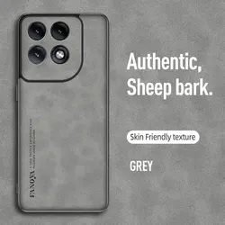 Premium PU Leather Phone Case with Silicone Back Cover - Full Protection for MOTO X70 Air Pro (GRAY)