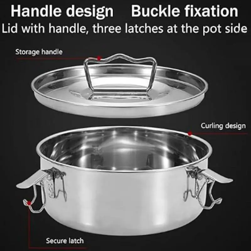 Stainless Steel large Steamer for Cooking Non-Stick Pan Cake Food Steamer  Flan Pan Mold rust-proof  Pie Maker Baking Tool images - 6