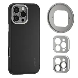 Neewer Heavy Duty Protective Phone Case with Lens Mounts and Filter Adapter (16 Pro Max with Lens)
