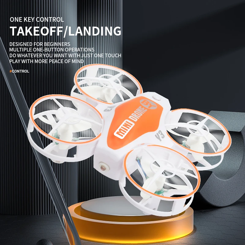 Y3 미니 Ufo 장난감 Quadcopter 조명 Rc 드론 비행기 원격 제어 헬리콥터 항공기 Dron Drones 소년을위한 어린이 장난감