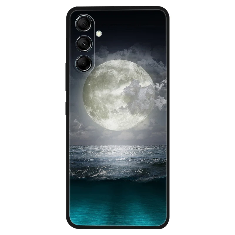 Luxury Silicone Space Soft Bumper Phone Case - Fashionable TPU Protective Cover