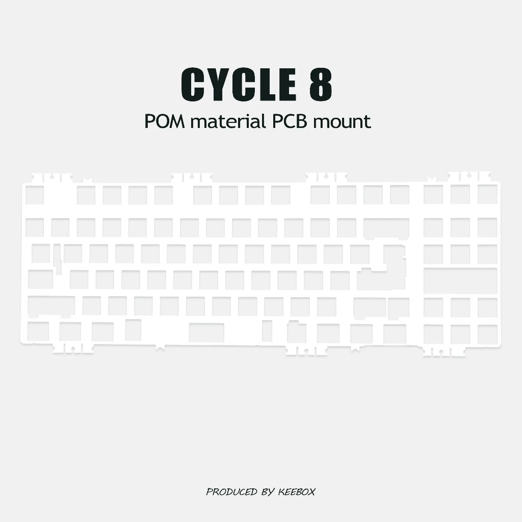 Keebox TKD Cycle8 PCB マウントプレートマウントメカニカル