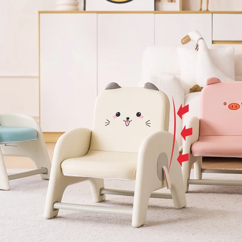 Design Chair Kids Designer Child Safety Baby Eating School Plegables Room Children's Mesa Y Silla Infantil Auxiliary Furniture