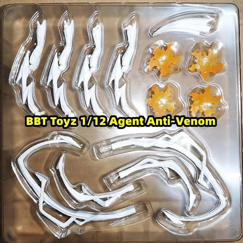 New Venom Revoltech Amazing Yamaguchi Figures Agent Venom Anime Figure Model Eugene Thompson Revoltech Figure Collection Gift