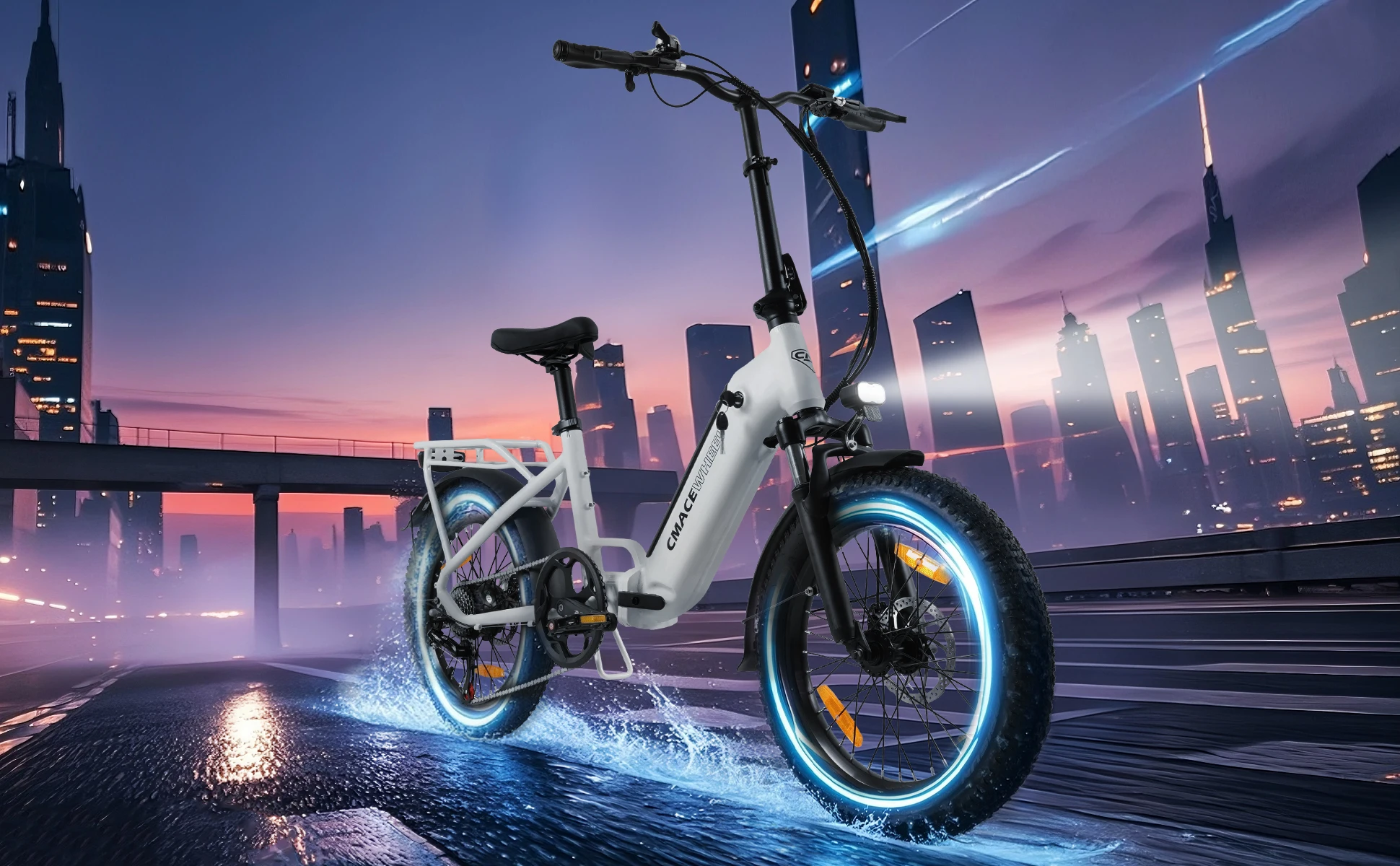 Bicicleta Elétrica Urbana CMACEWHEEL VT4 20″