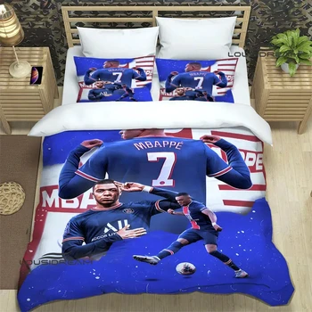 KAMUFF 3D Dieren Print Beddengoed Set Microfiber Dubbel Disney Winnie De Pooh - Dekbedovertrek - Eenpersoons - 140x200 Cm - Multi 3-delige Bedset