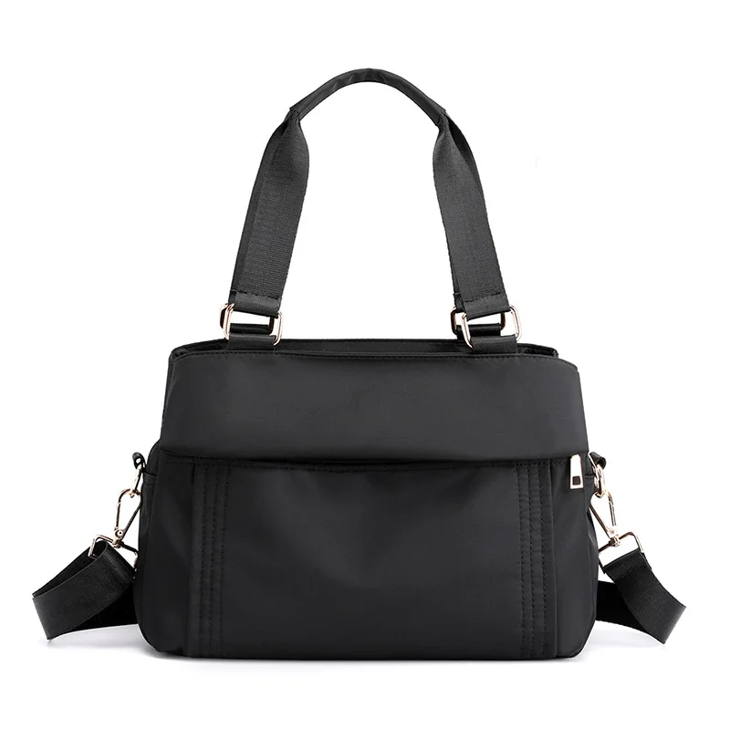 

Fashionable Handbag with Large Capacity for Women's New Casual Oxford Cloth Single Shoulder Multi-layer Versatile Crossbody Bag