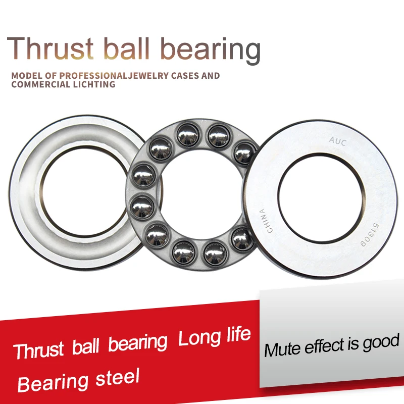 

plane thrust ball bearing 51102 pressure bearing 8102 inner diameter 15 outer diameter 28 thickness 9mm.
