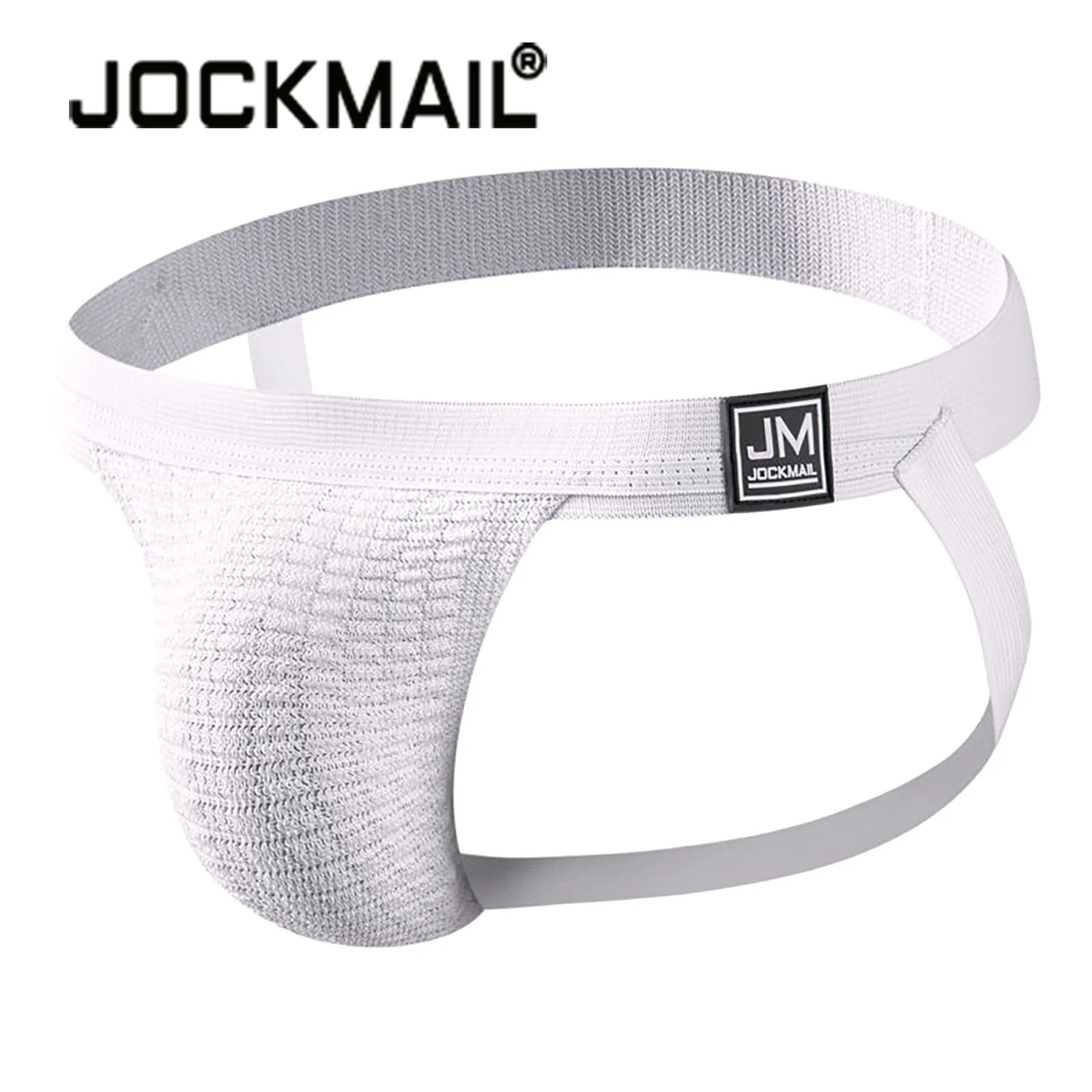 

Стринги JOCKMAIL мужские однотонные, пикантное нижнее белье для геев, трусы-джоки, дышащее тонкое нижнее белье