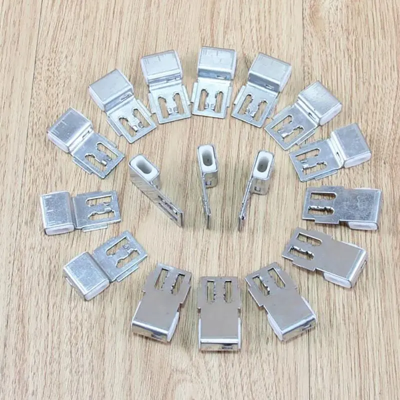 5Pcs/lots Sofa Hardware Hasps Iron Spring Clips Car Cushion Spring Fixing Clip Home Furniture Sofa Hasps Accessories furniture hardware