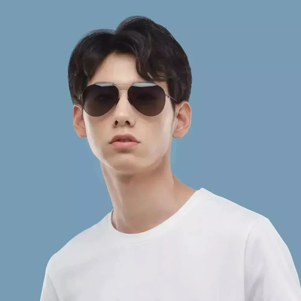 Anti Blue Glasses Xiaomi Mijia Aviator Sunglasses Pro/ Square Pro Block UV anti-glare Stainless steel ultra-thin frame