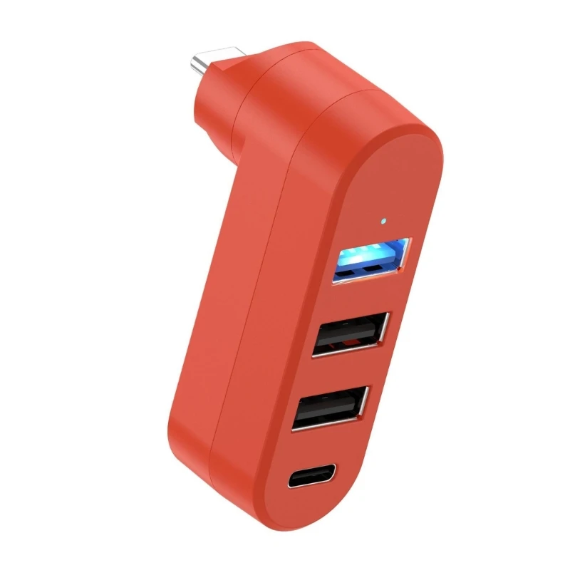 여행 사무실 및 가정에 완벽한 유연한 각도 USB Type C 변환기 어댑터