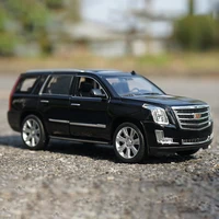 WELLY 1:27 Cadillac Escalade 2017 SUV Alloy Car Diecasts & Toy Vehicles Car Model Miniature Scale Model Car Toy For Children 2