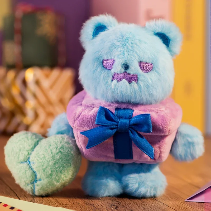 Porte-clés Briquup En Peluche De Dessin Animé, Lanière De Style Coréen