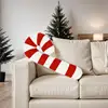 Christmas Candy Pillow Soft And Comfortable Candy Cane Throw Pillow Sofa Bed Decorative Chair Cushion Christmas Gift For Kids 1