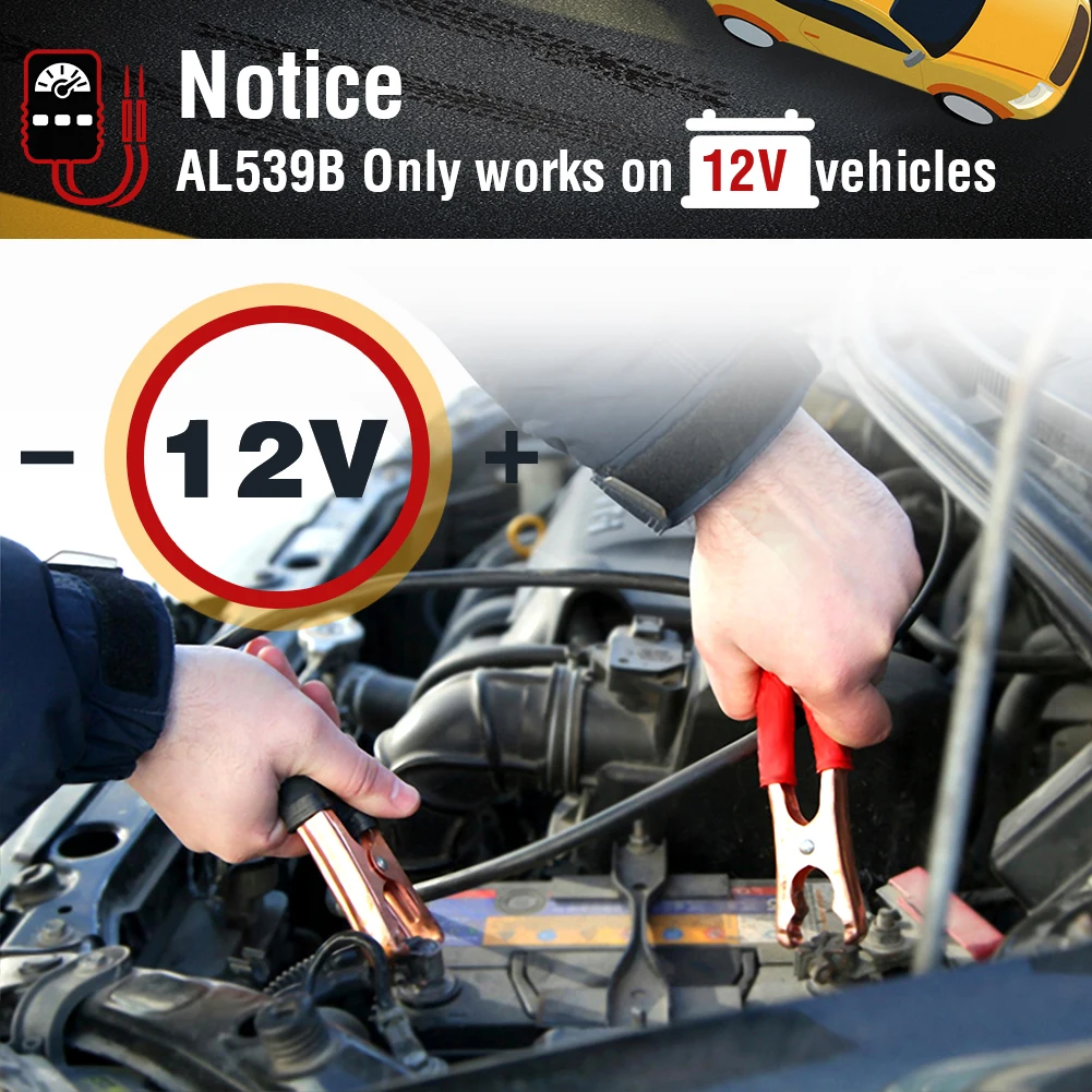 Autel Autolink AL539B OBD2 ĳ, 3 in 1 ڵ , 12V ͸ ׽, DC AC ,  ׽Ʈ , ڵ м
