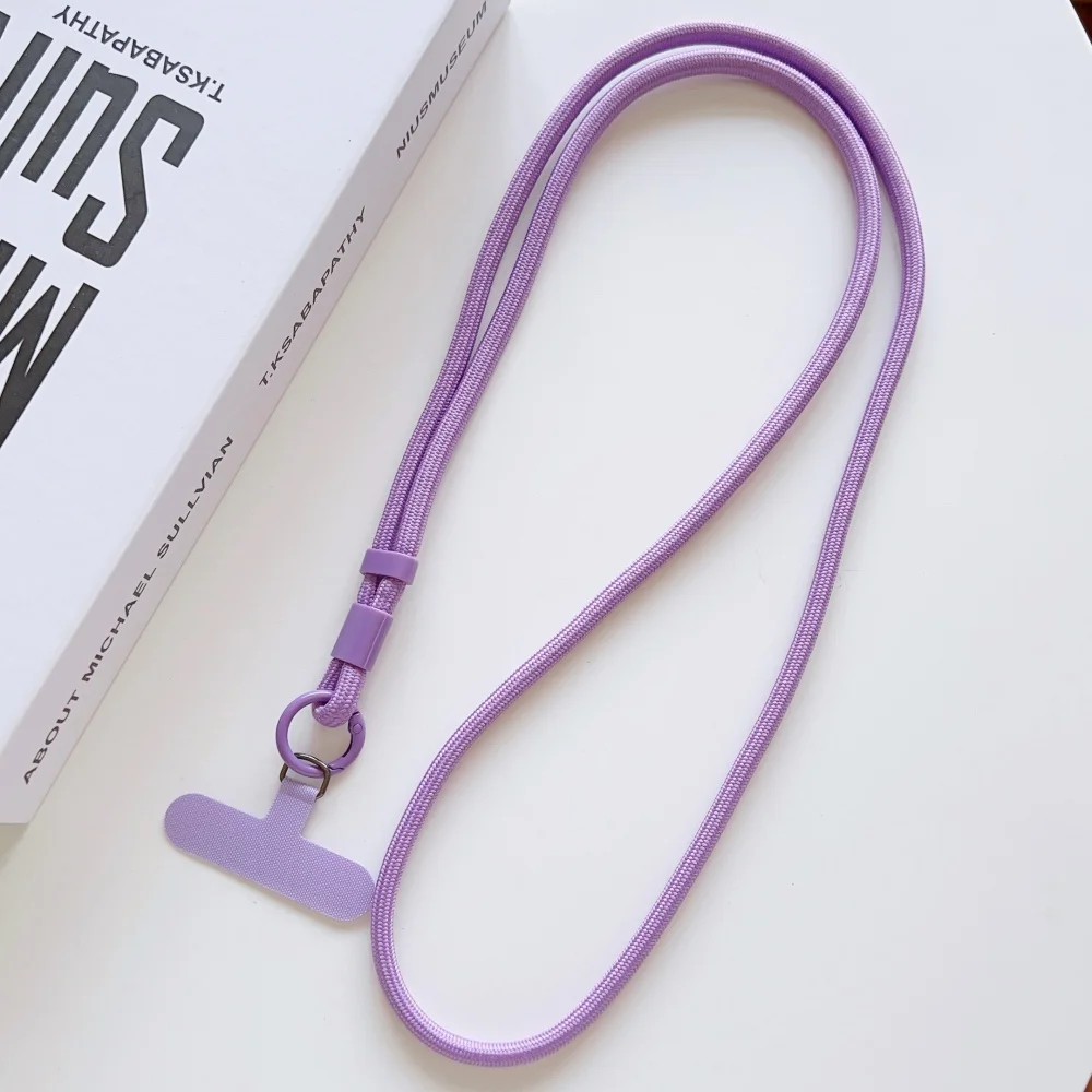 Vibrant Adjustable Crossbody Phone Lanyard - Candy Color Anti-Lost Strap