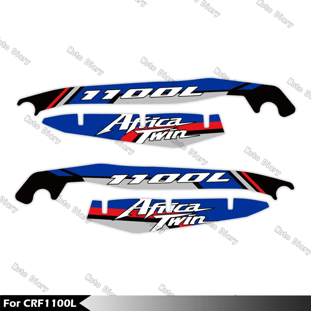 Motorcycle HandGuard Stickers Decals For CRF1100L Africa Twin CRF 1100L CRF 1100 L motorcycle stickers motorcycle helmet stickers motorcycle tank sticker custom stickers reflective stickers vinyl stickers graffiti stickers italy flag stickers wheel hub stickers motorcycle accessories
