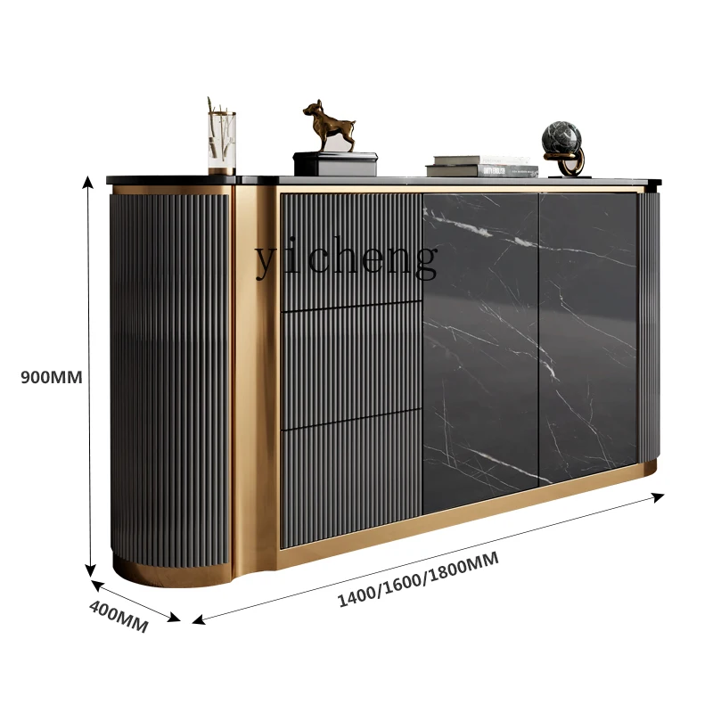 

Zc Modern Minimalist Entrance Cabinet Home Hallway Paint High-End Shoe Cabinet