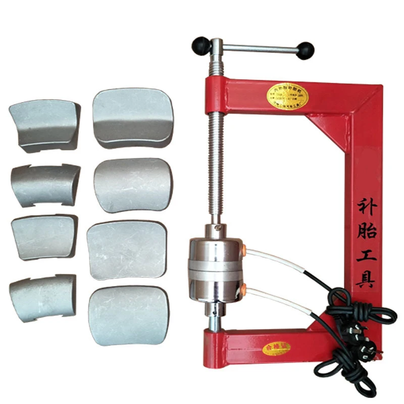 

Inner Tube Tire Repair Machine Automatic Temperature Control Car Tire Dot Vulcanizing Machine Tire Repair Equipment 220V YZ
