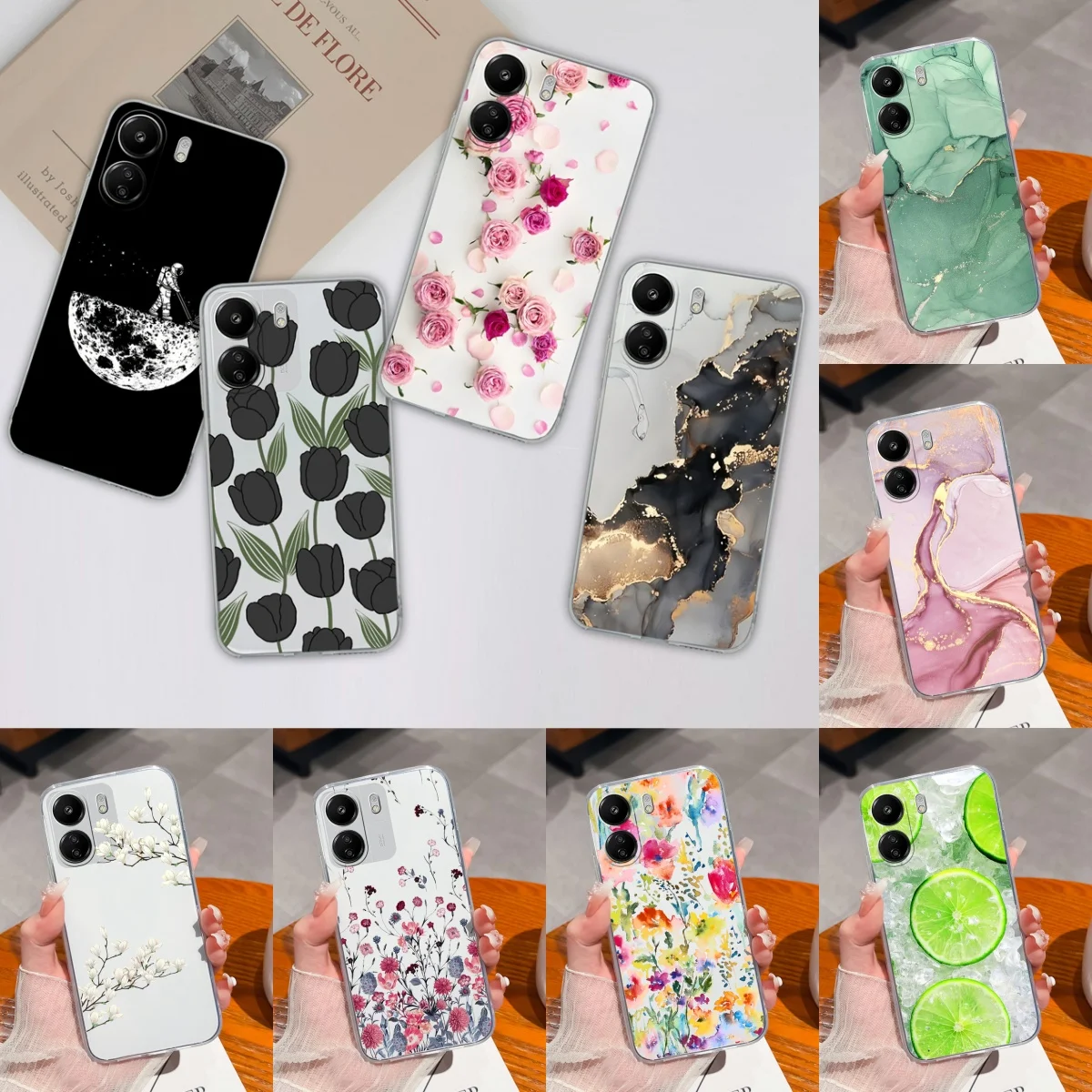 Gradient Clear Phone Case - Soft, Lightweight Back Cover