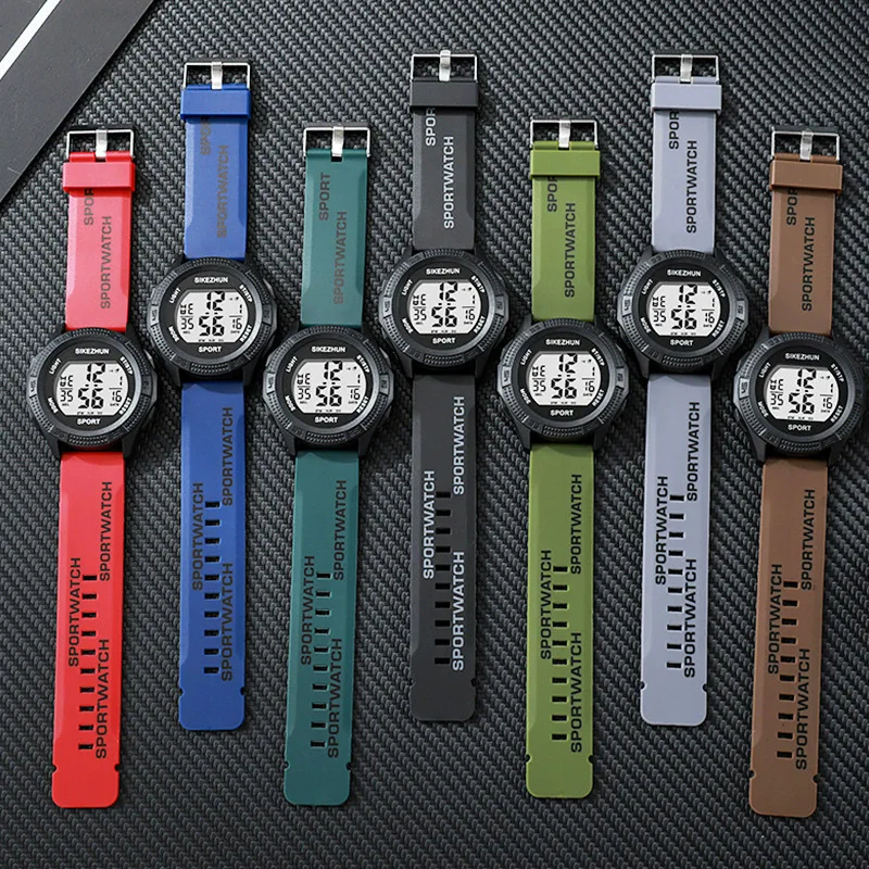Multi-Functional LED Luminous Student Electronic Watch