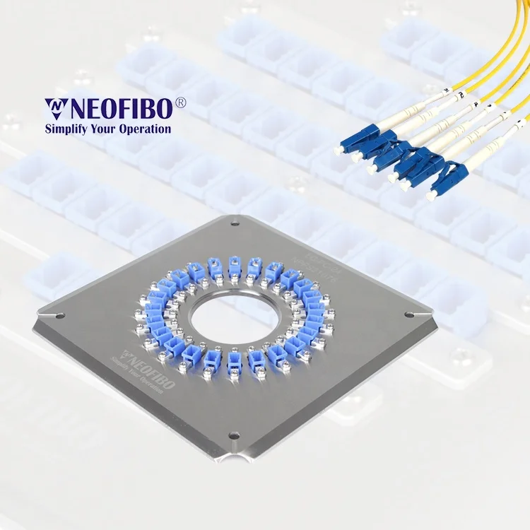 

Neofibo LC-PC-24 fiber patch cord connector polisher fixture lc pc connector jig fiber optic polishing fixture