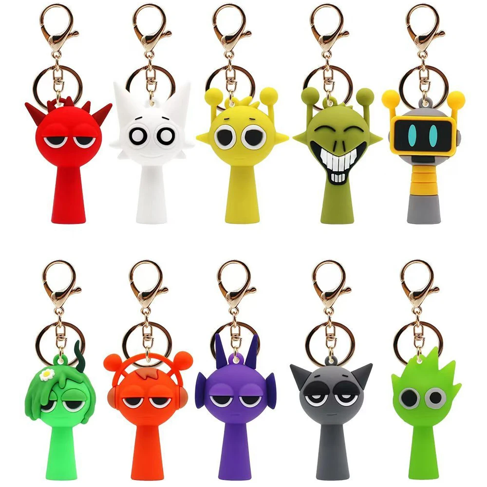 2025 New Sprunki Action Figures Sprunkies Game Sprunky Toy Whole Set Suitable for Giving Game Fans Birthday Gifts - Bilde 6