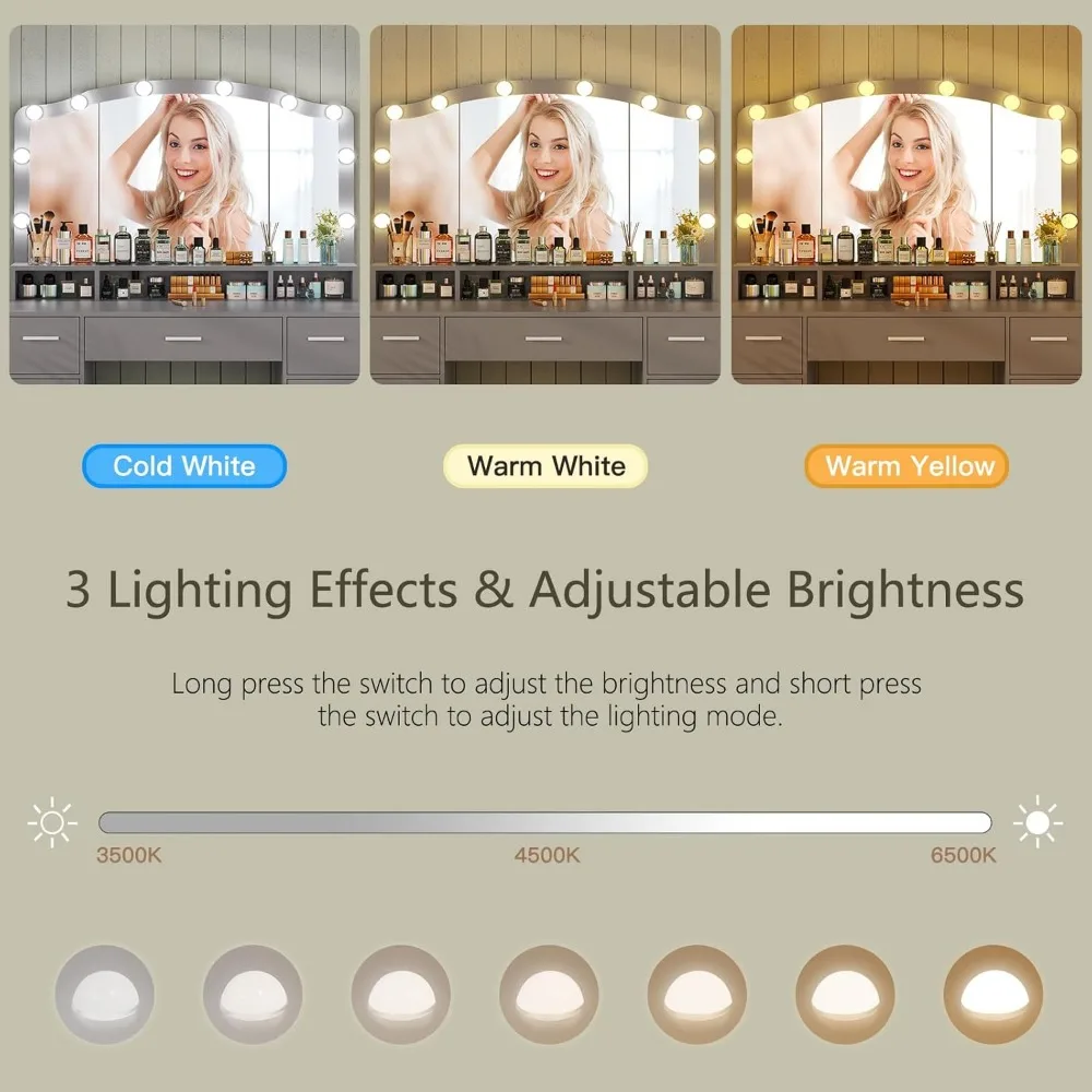 Gray Vanity Dressing Table 4