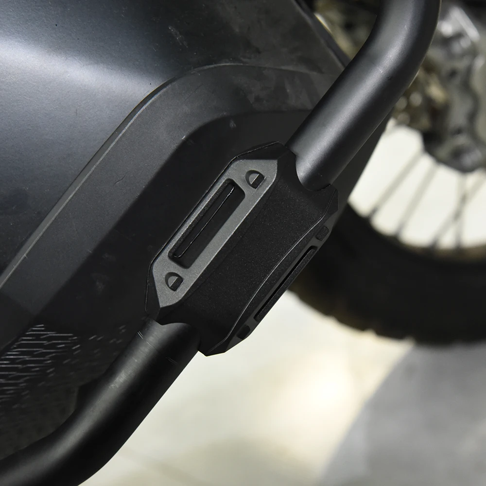Motorcycle Kickstand Foot Extension Enlarger with Support Plate Pads