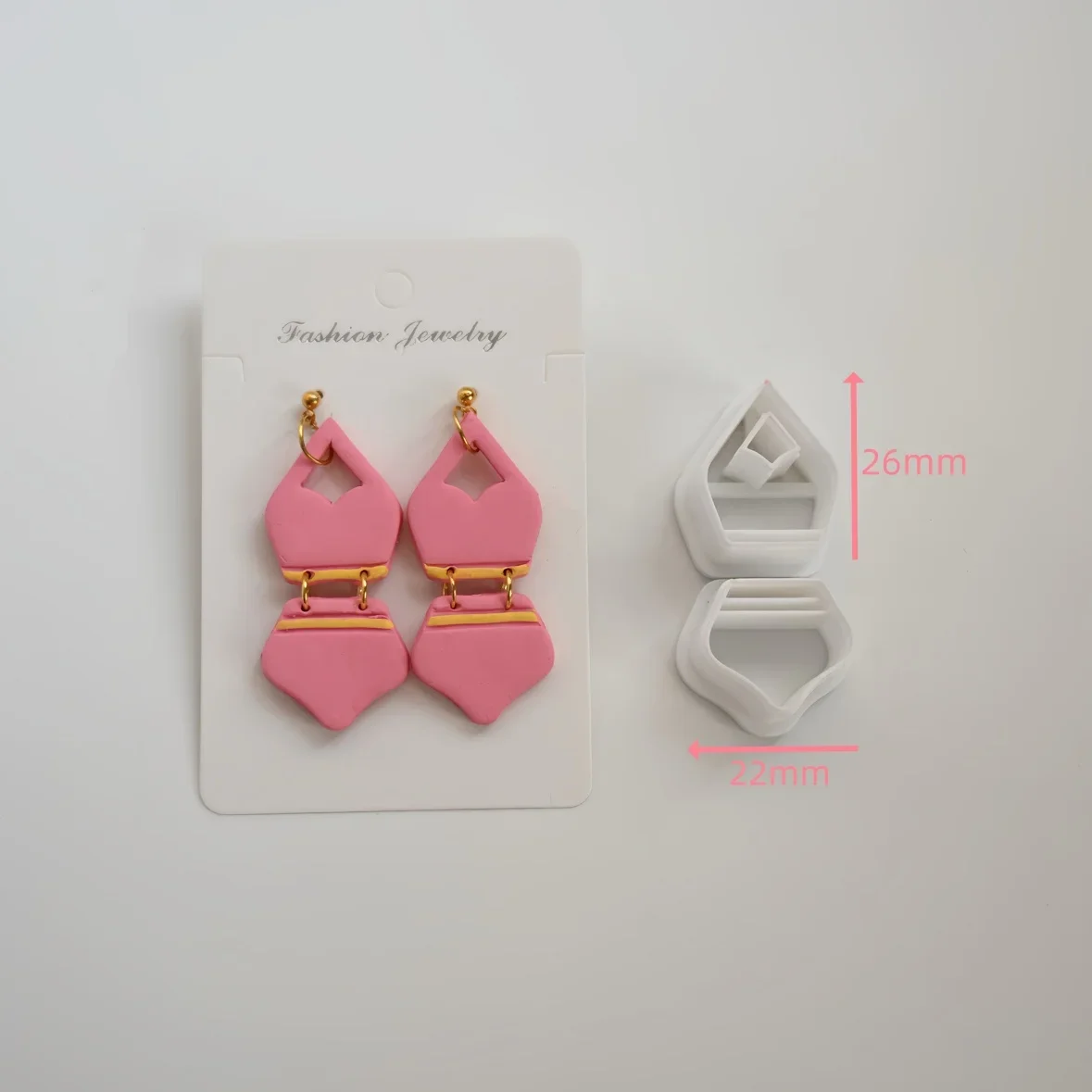 Swimsuit/ Hat/ Mermaid/ Fishtail Polymer Clay Cutter Clay Tool Diy Earring Pendant Jewelry Molding Cutting Mold Ceramic Tool