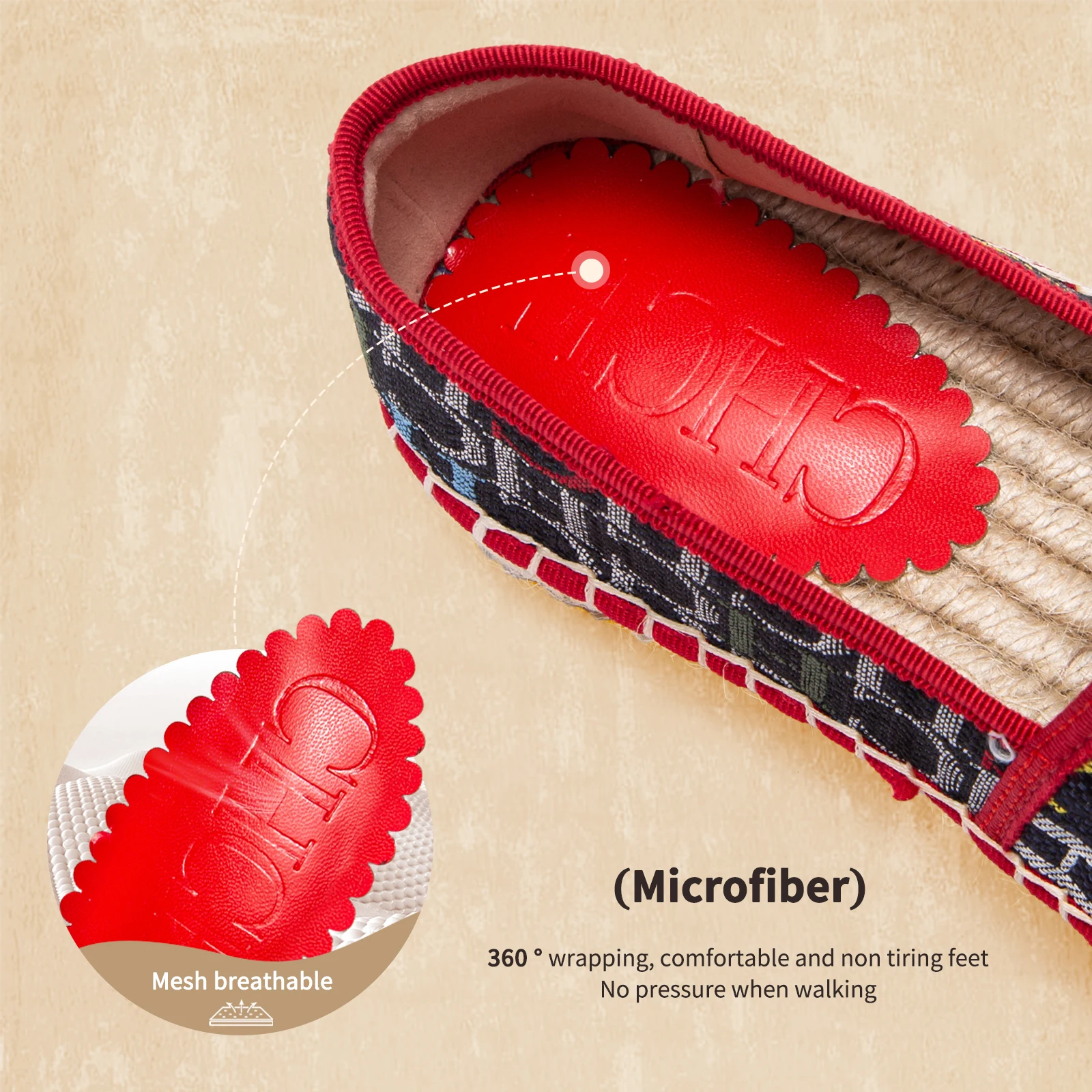 أحذية الشاطئ النسائية CHCH ربيع جديد نسيج اليدوية...