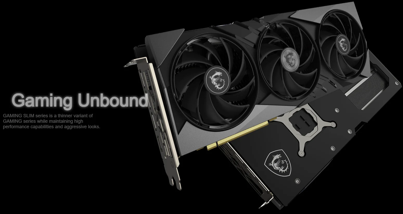 Description Picture 4 of itemOriginal Authentic MSI GeForce RTX 4070 SUPER 12G GAMING X SLIM Esports Gaming Computer Graphics Card  GDDR6X 650W Power Source