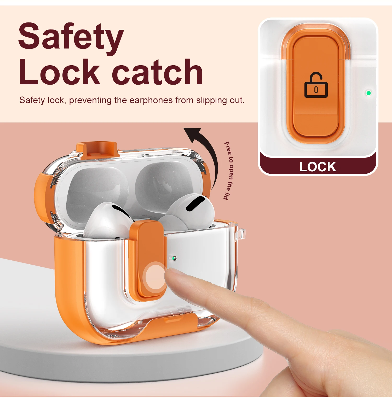 Premium Protective Case with Phone Holder and Security Lock