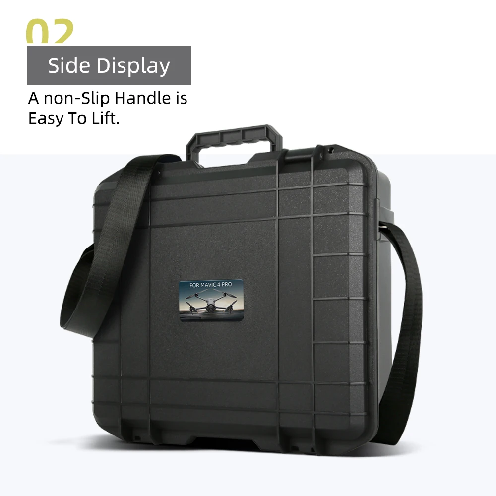 Étui de transport étanche pour DJI Mavic 4 Pro - Mallette de protection