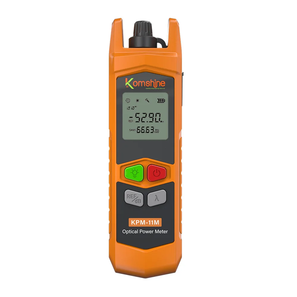 

2022 New Mini Optical Power Meter Fiber Optical Cable Tester -70dBm~+6dBm/ -50dBm~+26dBm 2.5MM Universal Interface OPM Dropship
