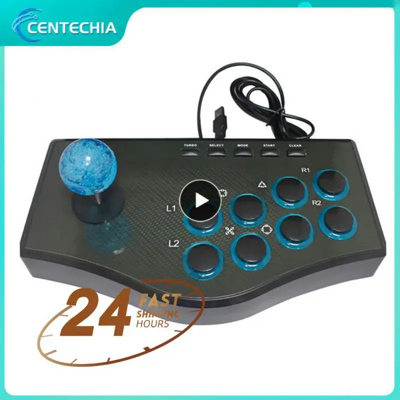 

Arcade Joystick Gamepads Street Fighting Game Controller Stick USB Game Controller for PC Computer Win7 Win8 Win10 OS