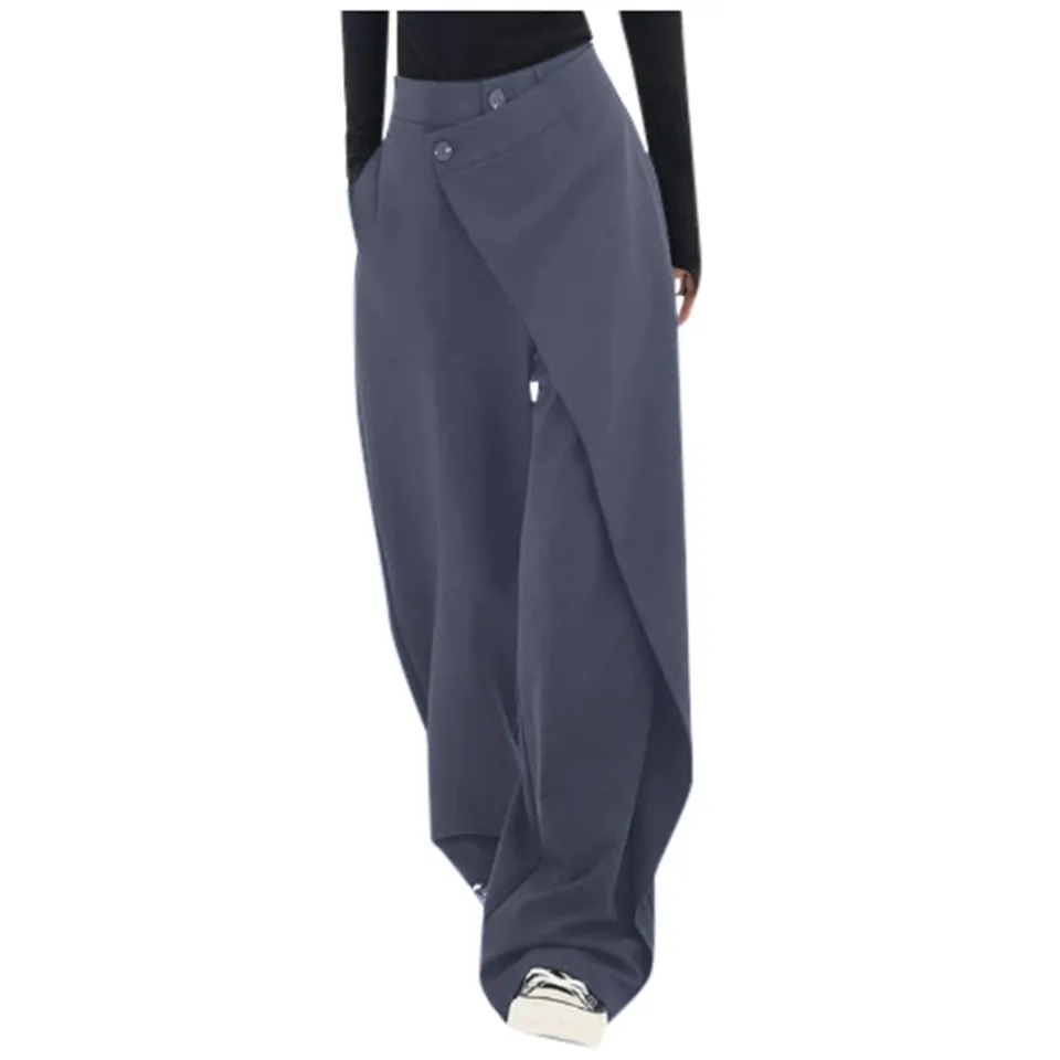 Women's Minimalist Wide Leg Suit Pants