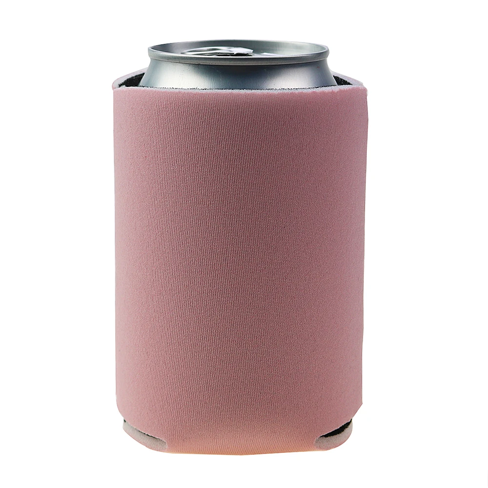 2 stück Einfarbig Tragbare Tasse Abdeckung Bier Ärmeln Camping Können Tasse Soda Abdeckung Schaum Material Trinken Kühler Flasche Outdoor hülse – Detail 10