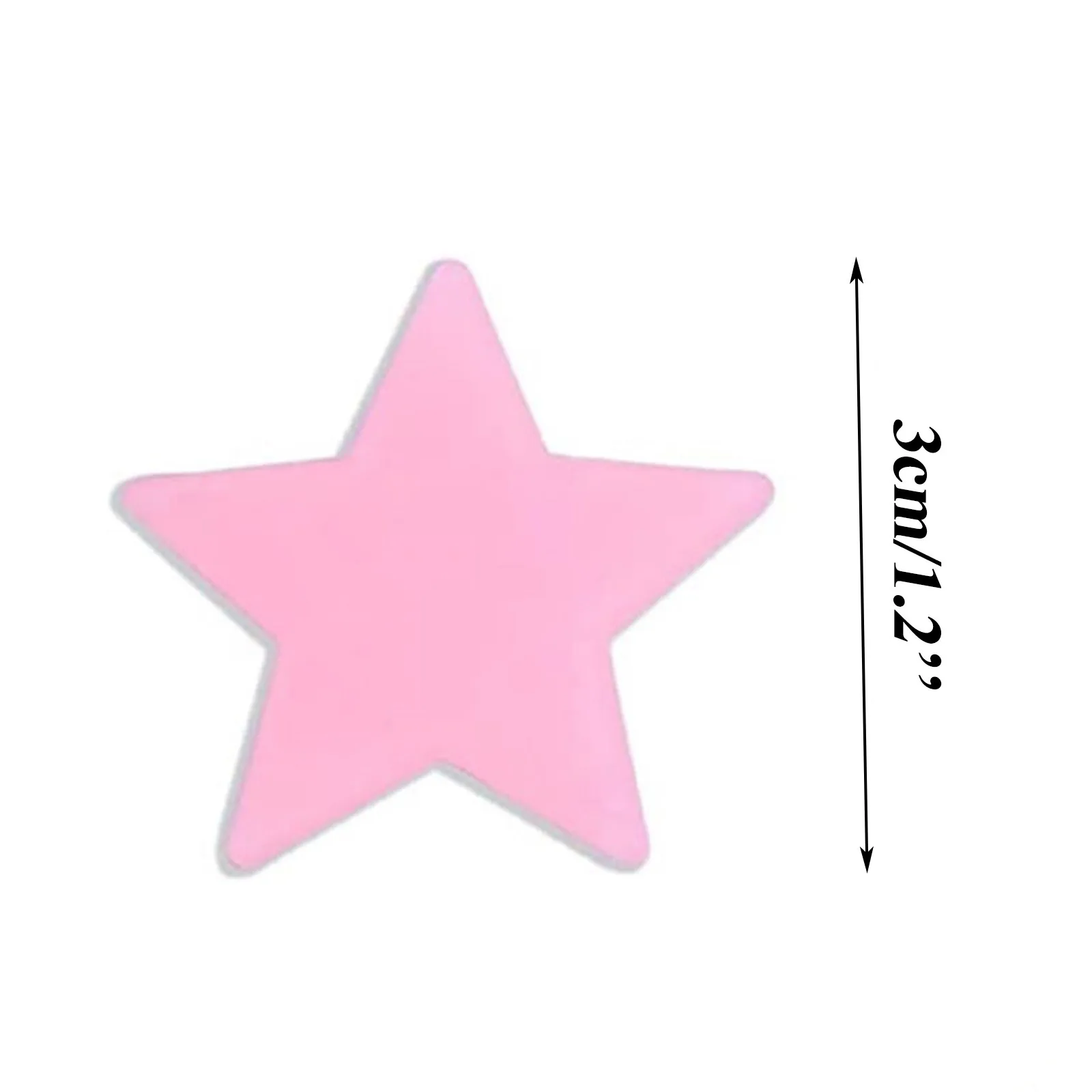 New 100 Pcs Glow In The Dark Luminous Stars Fluorescent Noctilucent Plastic Wall Stickers Murals Decals For Home Art Decor L5