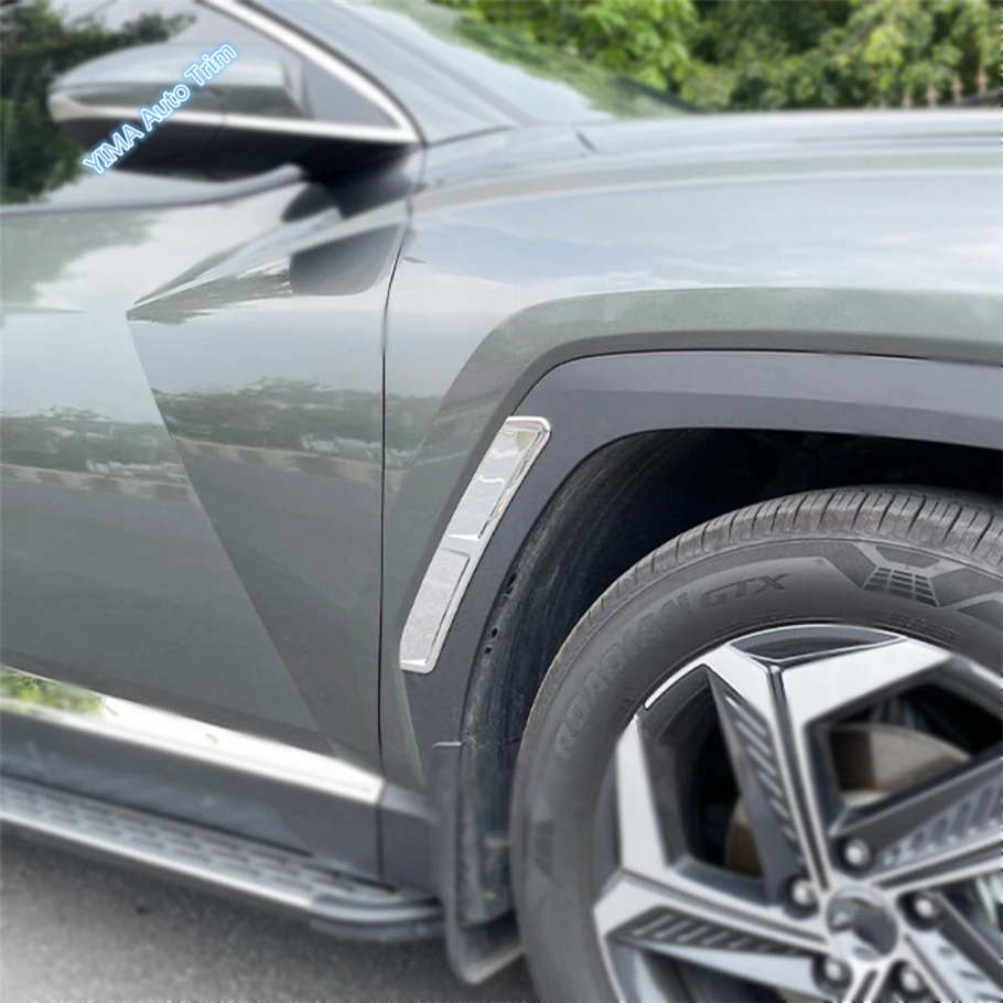Premium ABS Car Body Wheel Side Cover Trim - Front & Rear for Hyundai Tucson - Stylish Modification Accessories