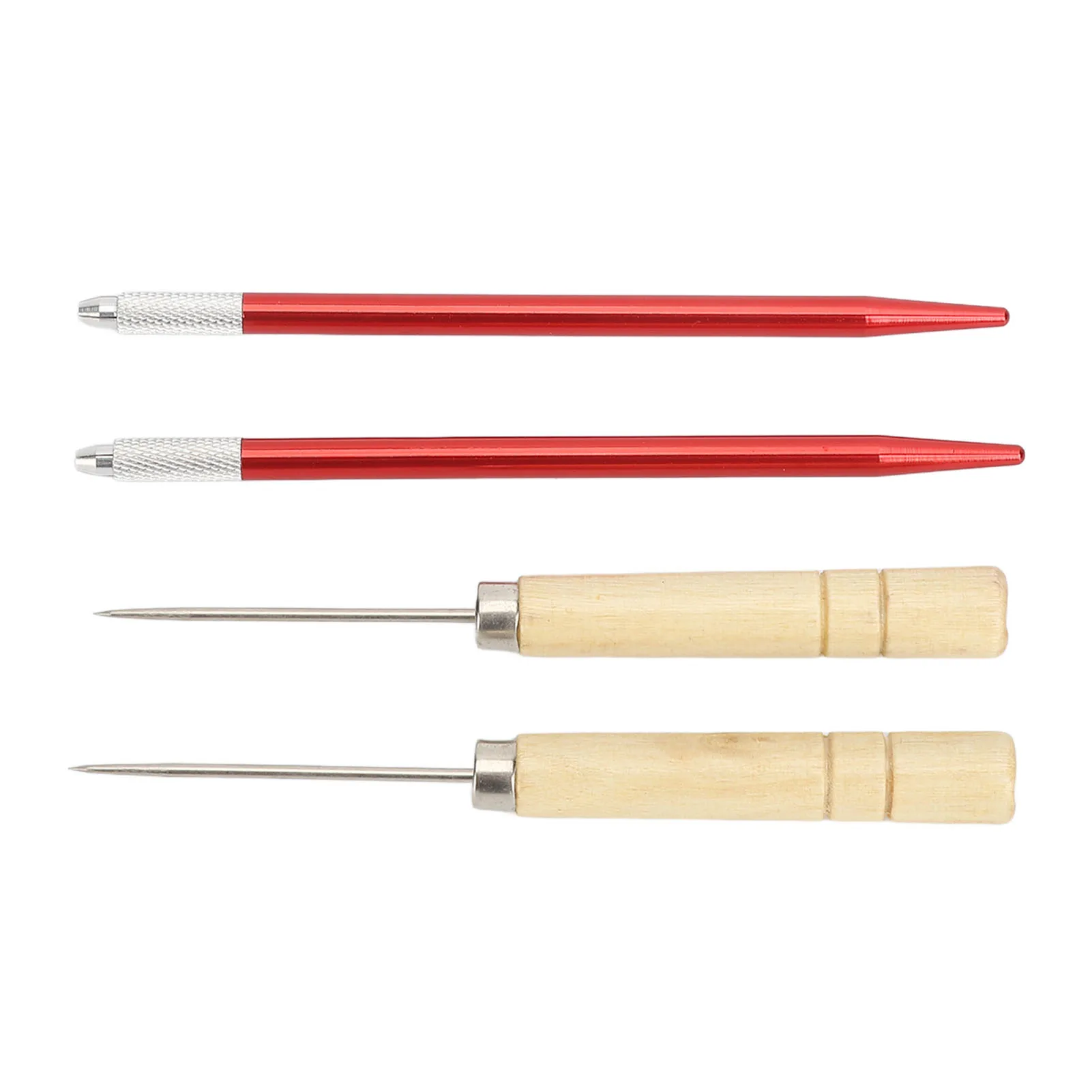 Doll Hair Rooting Tool Lightweight Wooden Handle Awl Copper Rod Doll Hair Reroot Tool  Compact Size for Doll Shop 3
