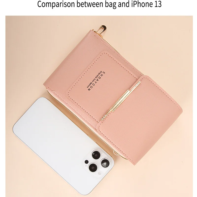 Leather Handbag Buylor Women's Touch Screen Cell Phone Purse Shoulder Female Small Wallet Crossbody
