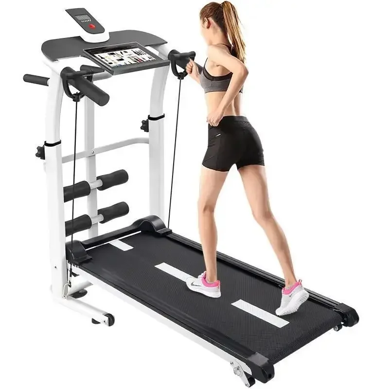 Smart Exercise Bike Small Walking Machine With Lcd Screen Running Platform Ski Treadmill For Home Use walking pad