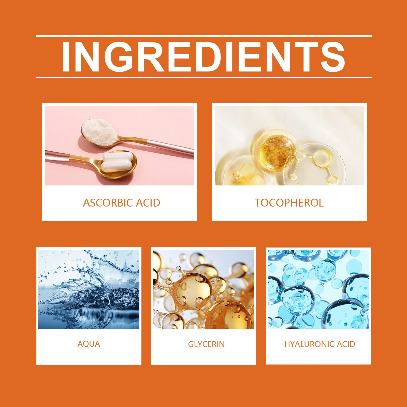 Vitamin C Facial Essence Brightening & Hydrating Fade Dark Spot Freckle Anti-Aging Moisturizer for Glowing Smooth Skin Care